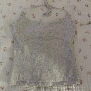 Aritzia Gray Women's Halter Top